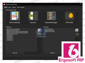 Ergosoft 16 RIP mód. corte para GCC Jaguar 