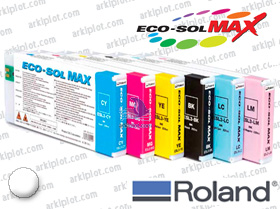 Roland EcoSol-Max blanco 440ml.