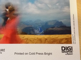Epson Cold Press Bright - Muestra