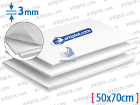 Arkicopy Pluma 3mm  Hoja 50x70cm (40 hojas)