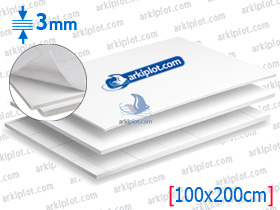 Arkicopy Pluma 3mm  Hoja 100x200cm (25 hojas)