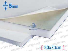 Alumiboard 5mm Hoja 50x70cm (25 hojas)
