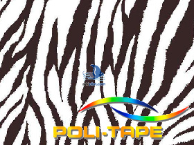 POLI-FLEX Fashion 0,50mx1m "4282 Zebra"