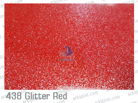 POLI-FLEX Image 0,50mx1m "438 Glitter Red"