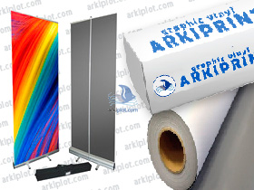 ArkiPrint Banner 220µ GreyBack Satin 1,067x50m