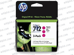 HP Nº712 magenta 29ml. (pack 3 unidades)