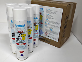 Spray textil Arki3 extra-fuerte 600ml (caja 12 uds)