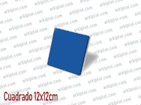 Plato QC 120x120mm para logos y escudos Arkipress