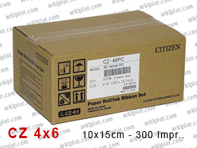 Kit Citizen CZ Media Set 4x6" 300 hojas 10x15
